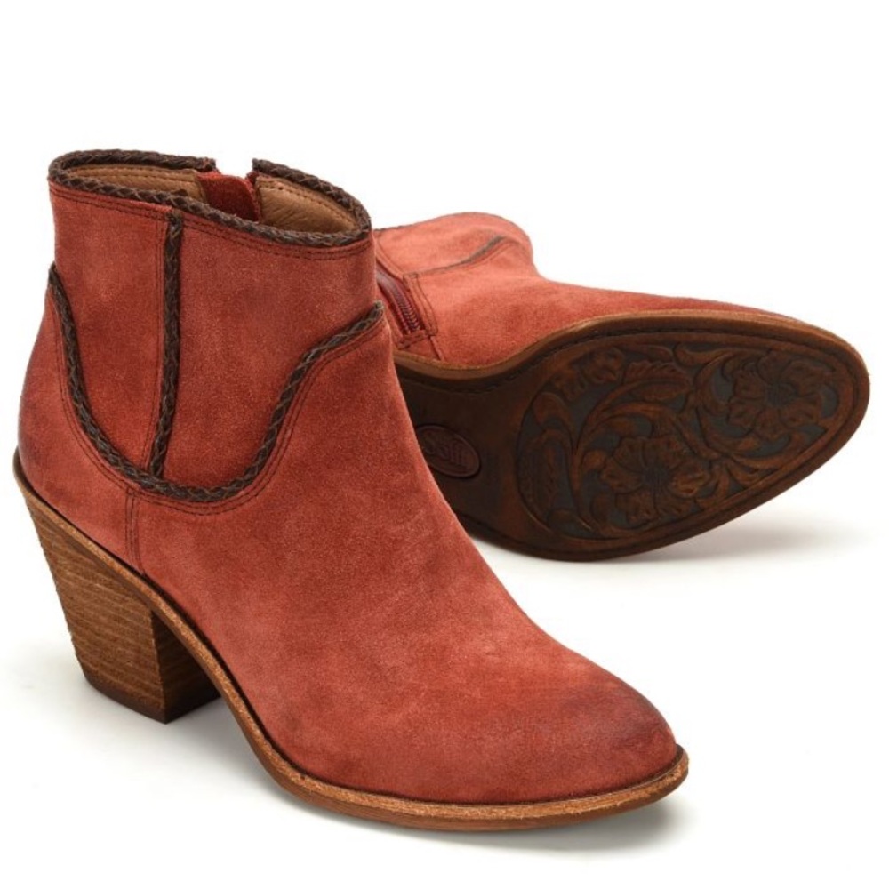 Sofft Women's Taylie Bootie - Burnt Orange